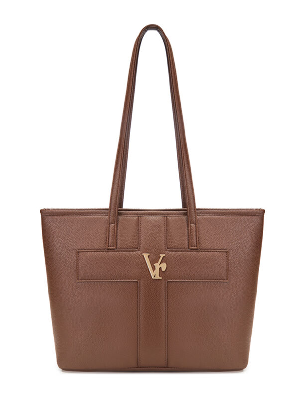 3U6A0249 Soft Leather Commuter Tote Bag for Daily Use