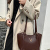 Leather Tote Bag for Women