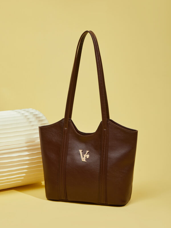 Women's Casual Quilted Handbag with Zipper Pocket